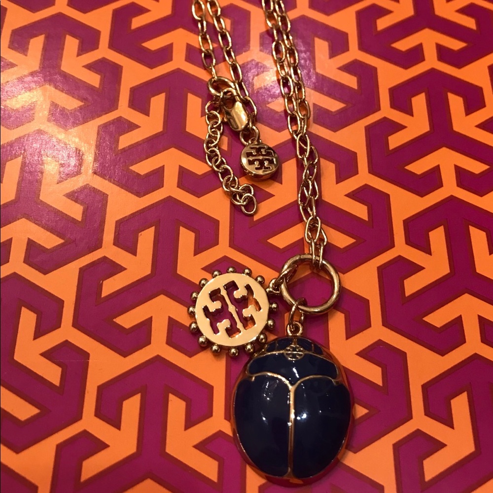 Tory Burch Ladybug Necklace